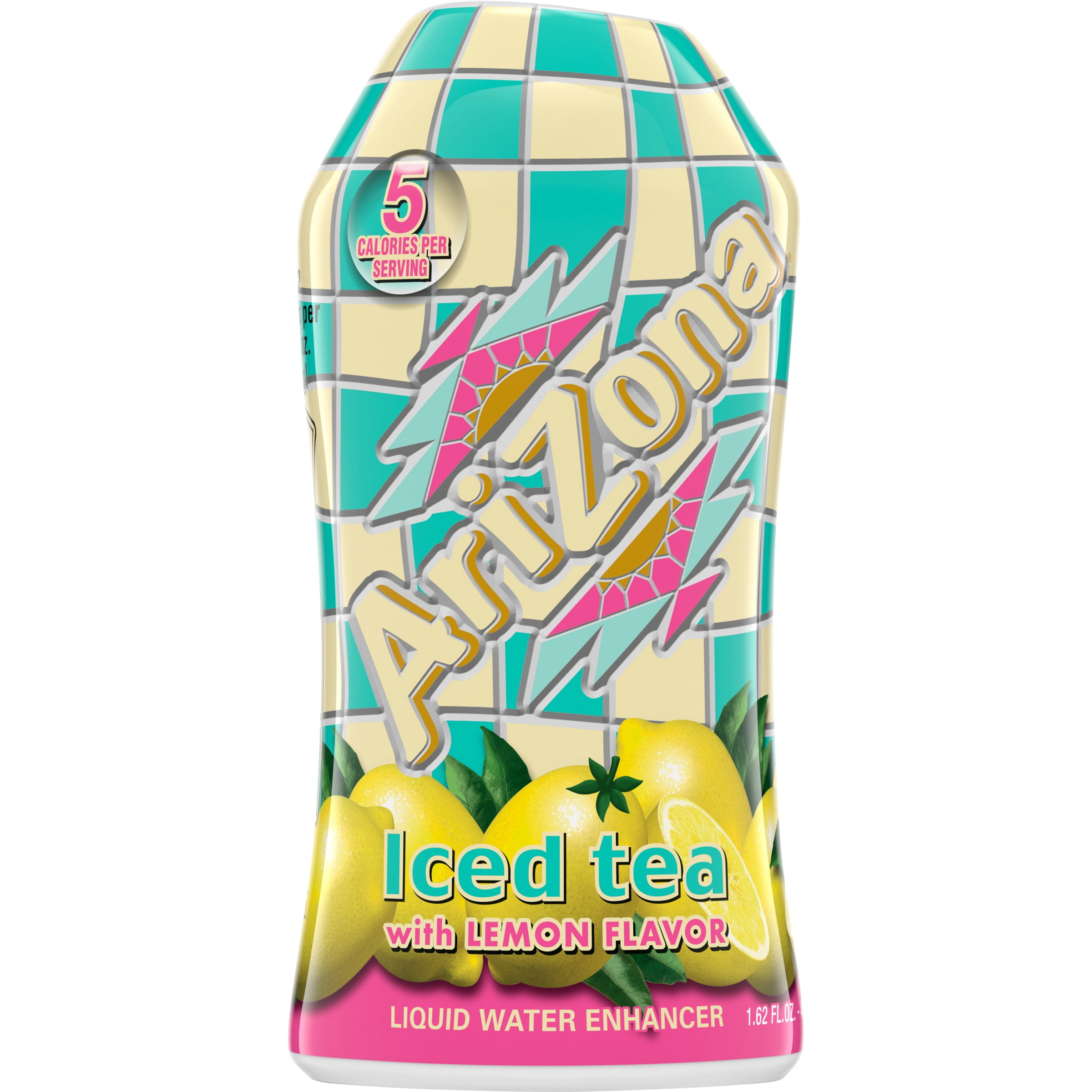 AriZona Lemon Iced Tea Liquid Drink Mix, 1.62 fl. oz. Bottle Walmart