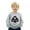 Grey, variant on Tiijoy Toddler Girls Halloween Sweatshirt Skeleton Print Crew Neck Sweatshirts, Sizes 3-4