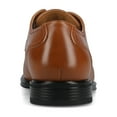 thumbnail image 3 of Vance Mens Alec Comfort Cap-toe Flexible Oxford Dress Shoe, Widths Available, 3 of 9