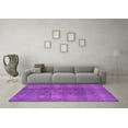 thumbnail image 3 of Ahgly Company Indoor Square Oriental Pink Industrial Area Rugs, 5' Square, 3 of 4