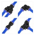 thumbnail image 4 of Unique Bargains 10mm OD PU Tuyau d'Air Kit 10 Mètres Bleu avec 8 Raccords Pcs, 4 of 5