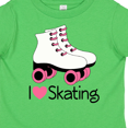 thumbnail image 4 of Inktastic Girls I Heart Skating Girls Toddler T-Shirt, 4 of 5