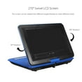 thumbnail image 5 of 13.9" Portable DVD Player, with 10.1" HD 270? Rotatable Display Screen,800x480 Resolution 16:9 LCD Screen 110-240V, DVD Player for Car, 5 of 14