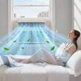 thumbnail image 6 of 14,000 BTU Smart Inverter Window Air Conditioner, Window AC with 4 Modes, Cools up to 700 Sq. Ft, Washable Filter, Adjustable Window Fit, 6 of 8