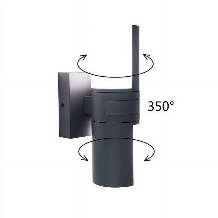 Smart Up/Down LED Connected Wall by Outdoor Light Lutec Wiz