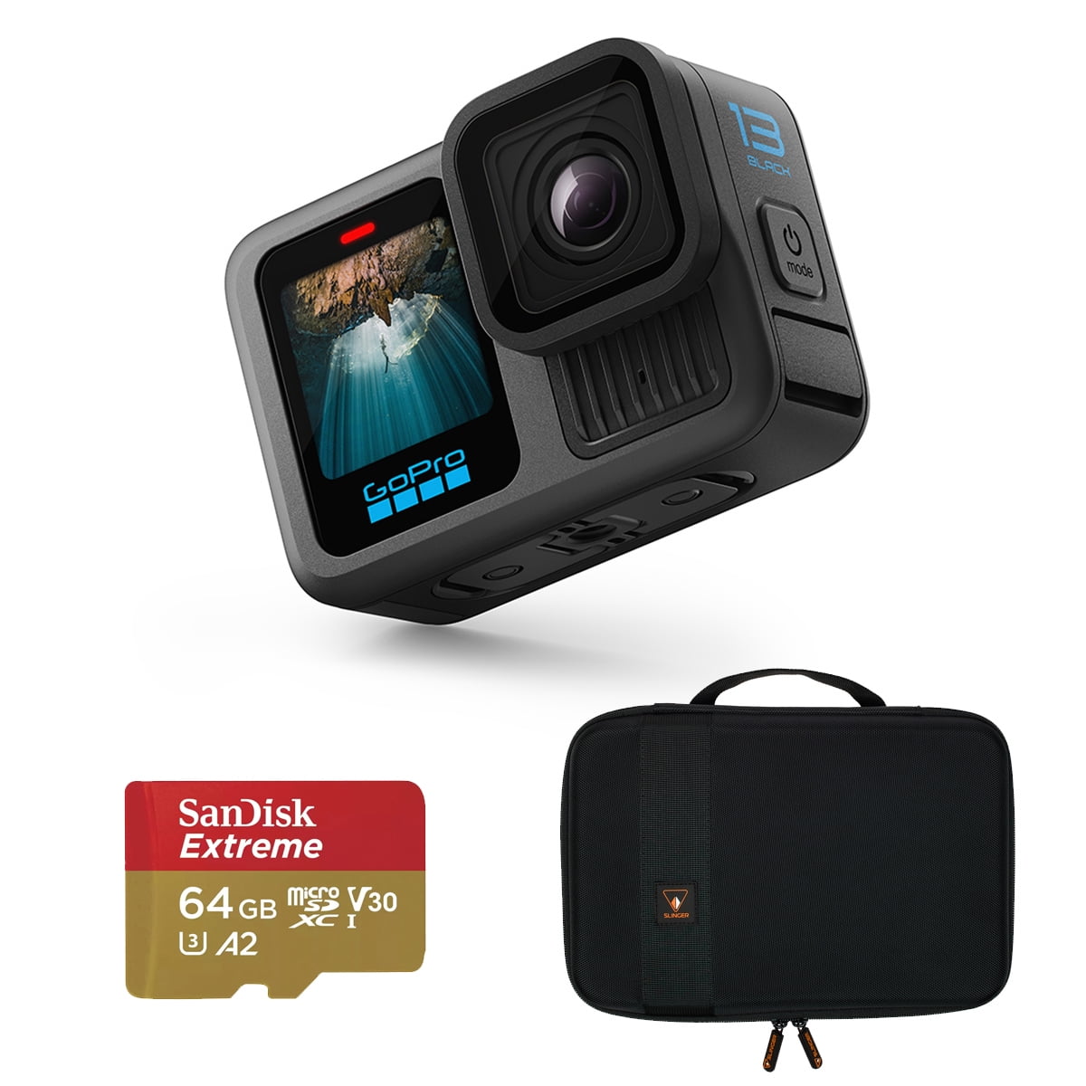 ゴープロ6 GoPro HERO6 Black 4K 60fps Action Video Camera with Improved Image