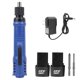 thumbnail image 1 of 12V Electric Power Screwdriver Cordless MultiFunction Screw Driver Adjustable Torsion with 2 Lipo Batteries(US Plug 100-240V ), 1 of 5