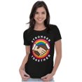 thumbnail image 3 of Stronger Together Social Justice Womens Slim Fit Graphic Tee Brisco Brands M, 3 of 5