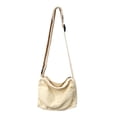 thumbnail image 4 of Bolso de hombro para mujer, bolso de hombro con correa de hombro ajustable, bolso de mano elegante Blanco, 4 of 7