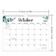 thumbnail image 1 of Calendario de pared de escritorio 2025-2026, mensual grande. Cubre de enero de 2025 a junio de 2026, los 18 meses. Calendario mensual con papel grueso para planificar y organizar el hogar o la, 1 of 8