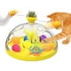 thumbnail image 1 of Juguetes interactivos para gatos amarillos - Juguetes para gatos con hierba gatera - Plumas y bolas - Juguetes interactivos para gatos - Juguetes inteligentes para ejercicio de gatos en interiores JM, 1 of 5