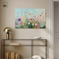 thumbnail image 2 of Art Remedy Playful Flower Art Canvas, 36" x 24", Gallery Wrapped, Lush and Lovely I, 2 of 7
