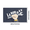 2A, variant on Industrial Theme Labor Day Banner Decorative Design Hand Fist Banner for Holiday Celebration Workers Gathering Public Events