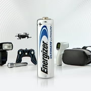 Energizer Ultimate Lithium AA Batteries (12 Pack), Double A Batteries