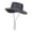Dark Gray, variant on Cotton Fishing Hat, UPF50+ Mesh Breathable Wide Brim Sun Hat for Men Women, UV Protection Hiking Beach Bucket Hats Summer Sai Hat Beige