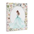 thumbnail image 2 of Stupell Industries Glam Blue Princess with Pearl Border Canvas Art, 30 x 40, by Christine Simpson Art, 2 of 7