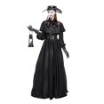 thumbnail image 1 of Plague Doctor Steampunk Halloween Costumes For Women Medieval Dress Adult Outfit Clothes Gothic Witch Cosplay Priest Horror Mask, 1 of 3