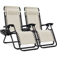 thumbnail image 1 of Sillón Zero Gravity Best Choice de malla de acero, juego de 2, 1 of 7