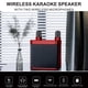 thumbnail image 4 of Karaoke con micrófono inalámbrico Bluetooth Altavoz Bluetooth portátil Micrófono Altavoz Micrófono Admite | USB | Entrada auxiliar Altavoces Bluetooth, 4 of 8