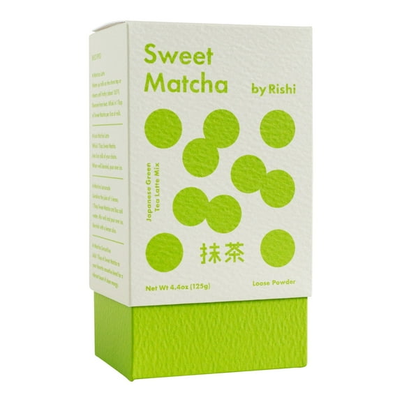 Rishi Sweet Matcha Green Tea Powder Mix 4.4 oz. Pack of 2