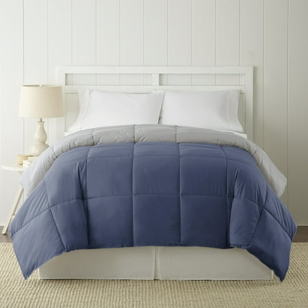 Reversible Down Alternative Comforter Multiple Colors Queen