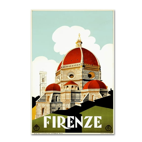 Trademark Fine Art 'Travel 2' Canvas Art by Vintage Lavoie