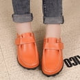 thumbnail image 6 of Summer Saving Clearance AXXD Shallow Mouthed Warm Light Weight Slip Sports Shoes Orange Slip On Tennis Shoes Women Christmas Size 37(US:6), 6 of 7