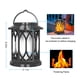 thumbnail image 3 of Solar Courtyard Light Outdoor 28LED Flame Lantern Hollow Out Light Wall Light Ground Inserted, 3 of 5
