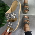 thumbnail image 5 of Willtoo Dress Sandals For Women Orthotic Dressy Summer Comfortable Orthopedic Walking Flip Flops Slides with Arch Support Orthopedic Shoes, 5 of 5