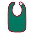 thumbnail image 2 of Rabbit Skins - Infant Contrast Trim Premium Jersey Bib - 1004, 2 of 3
