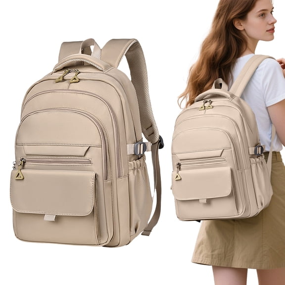 Pink Bow Backpack,School Backpack For College High Middle School Fashion Student Bag Cute Aesthetic Teen Bookbag For Teens Women,Light Pink Backpack,Preppy Backpack