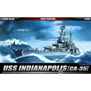 Academy ACY14107 1-350 Scale USS Indianapolis CA35 Heavy Cruiser