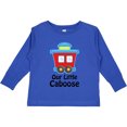 thumbnail image 3 of Inktastic Train Our Little Caboose New Baby Boys or Girls Long Sleeve Toddler T-Shirt, 3 of 5