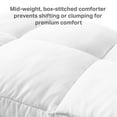 thumbnail image 3 of Weekender Quilted Down Alternative Comforter in Classic White, Multiple Sizes, 3 of 6