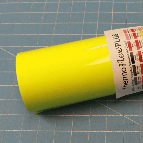 Lime 15" x 3' (feet) ThermoFlex Plus Heat Transfer Vinyl, HTV
