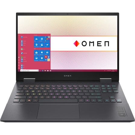 HP - OMEN Gaming 15.6" Laptop - AMD Ryzen 7 - 8GB Memory - NVIDIA GeForce GTX 1660 Ti - 512GB SSD - Mica Silver