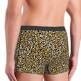 thumbnail image 3 of Disketp Leopard Men's Boxer Briefs,Soft and Breathable Cotton Underwear with ComfortFlex Waistband, 3 of 7
