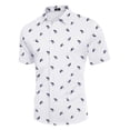 thumbnail image 2 of COOFANDY Mens Wrinkle Free Button Down Shirts Short Sleeve Untucked Shirts Casual Summer Shirt, 2 of 10