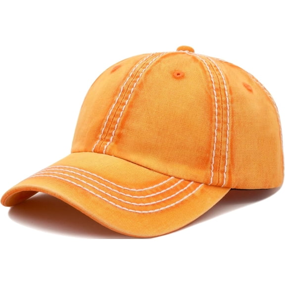 CoCoMangos Baseball Cap Vintage Washed Hats Distressed Trucker Hat for Women Men
