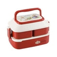 thumbnail image 3 of DOLITY Children Lunch Box Lightweight Food Containers for Fishing Dining Out Office REd, 3 of 9