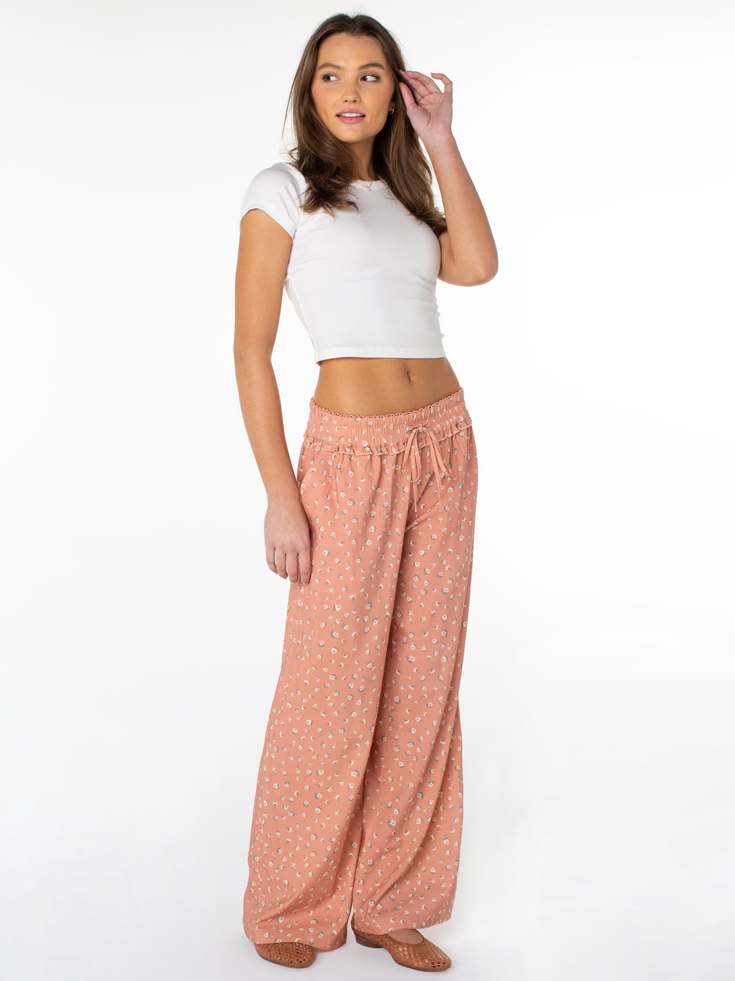 Celebrity Pink Women's Pull On Wide Leg Pant, Sizes XS-XXXL