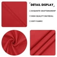 thumbnail image 6 of JIUZHEN Christmas Valance Curtains for Kitchen Window Valances for Living Room/Basement Window Curtains Bathroom Thermal Insulated Short Rod Pocket Curtain Panels, Red,60 x 18 Inches,1 Panel, 6 of 9