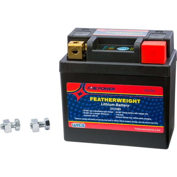 Fire Power Featherweight Lithium Battery 120CCA Compatible With Honda CRF250RX 2019-2020