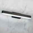 thumbnail image 2 of WAC Lighting Styx 25" 1-Light LED 3-CCT Aluminum Bathroom Vanity Light in Black, 2 of 5