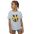 thumbnail image 2 of Harry Potter Girls Hufflepuff Pop Spray Cotton T-Shirt, 2 of 3