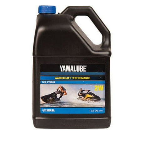 2 Stroke Engine Racing Oil - Yamaha Yamalube PWC WaveRunner 2 Stroke Engine Inject Oil LUB-2STRK-W1-04 Gallon