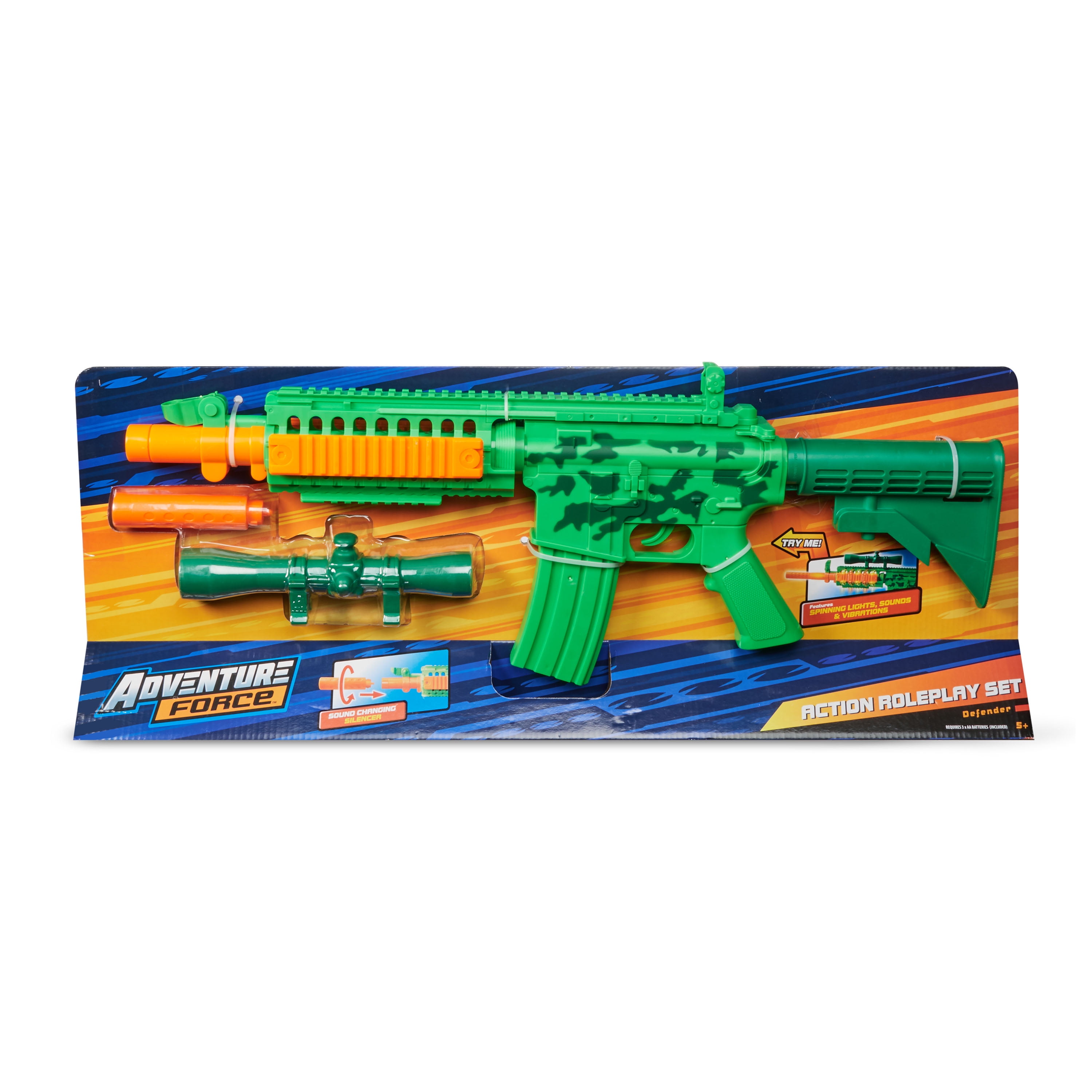 SPECIAL FORCES  LIGHT UP TOY MACHINE GUN WITH LAZER POINTER new play military 