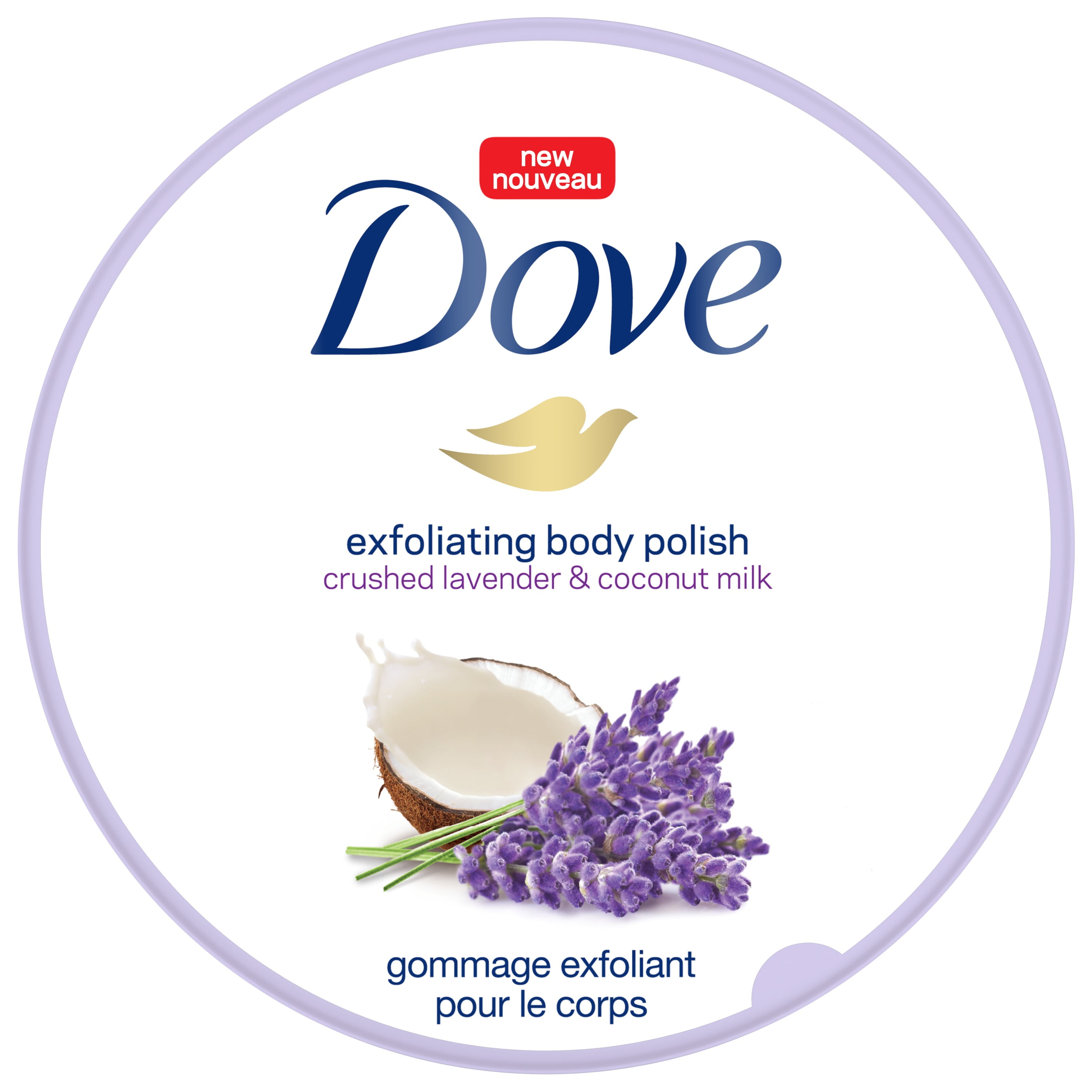dove body cream lavender & coconut milk