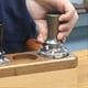 thumbnail image 5 of Flat Base Coffee Tamper Labor-saving Stainless Steel Manual Barista Coffee Powder Tamper For Party,58mmBlack, 5 of 5