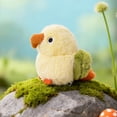 thumbnail image 2 of Cute Lifelike Kiwi Parrot Tit Bird Plush Doll Pendant Keychain Backpack Hangings Ornament Gifts, 2 of 9